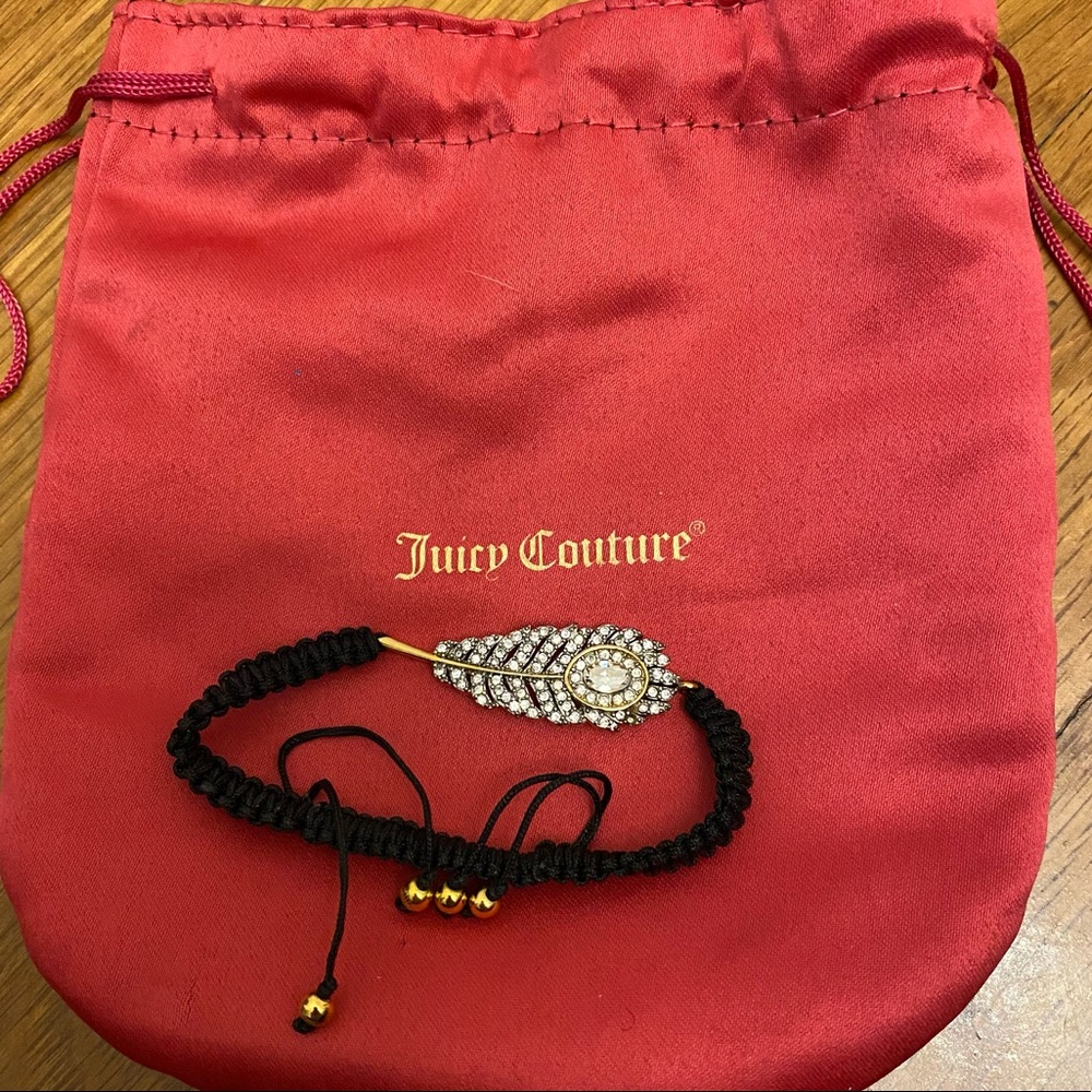 Juicy Couture Feather Bracelet